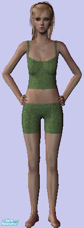 Sims 2 — elder pjs set 2 - Individual Item 1 by milla184 — 