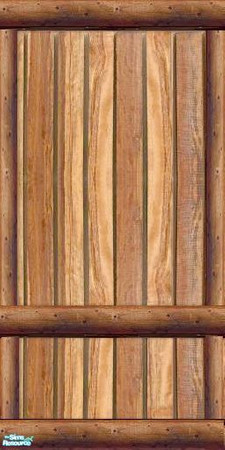 Sims 2 — Grks mountain Center by greeksim — Part of a four walls and one light wood floor for your mountain cabins.