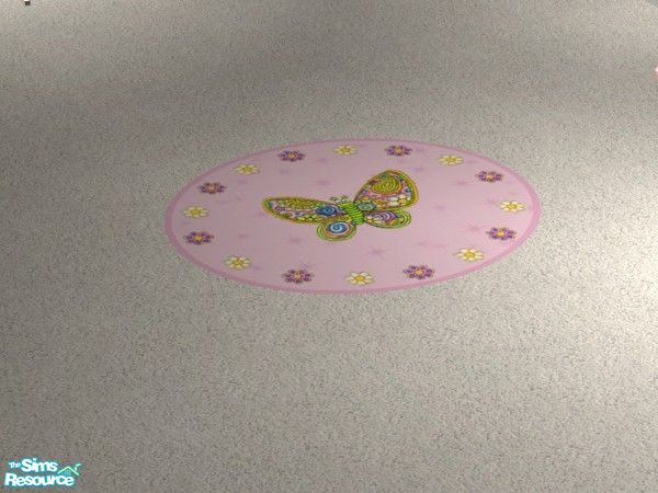 Sims 2 — Garden Creatures Nursery - Rug by lym — Part of my Garden Creatures Nursery set. Seasons required. Can be found