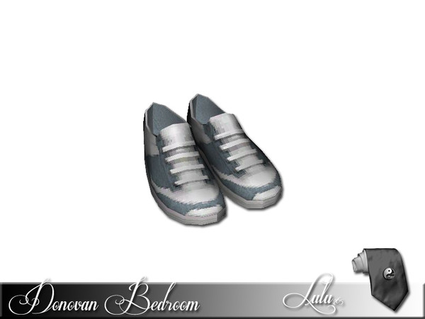 Sims 3 — Donovan Bedroom Shoes Casual by Lulu265 — Part of the Donovan Bedroom Set Fully CAStable Made by Lulu265 for