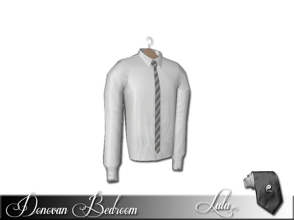 Sims 3 — Donovan Bedroom Decor Formal Shirts by Lulu265 — Part of the Donovan Bedroom Set Fully CAStable Made by Lulu265