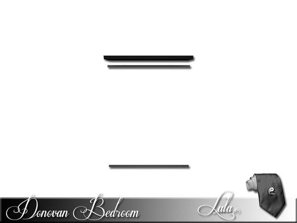Sims 3 — Donovan Bedroom Hanging Closet by Lulu265 — Part of the Donovan Bedroom Set Fully CAStable Made by Lulu265 for