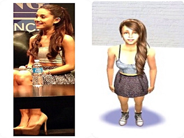 Sims 2 — Ariana Grande by jaelynissweomseee2 — AF Ariana Grande for your game! She\'s adorable. Singer/Actress. I tried