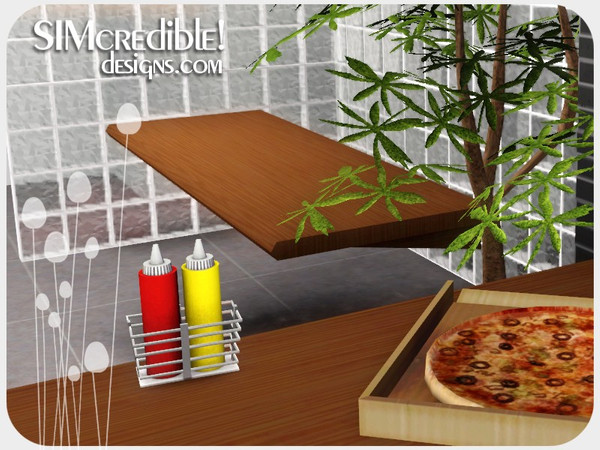 Sims 3 — Funny Kitchen - Time to Pasta And Pizza Ketchup and Mustard by SIMcredible! — Funny Kitchen series - Time to
