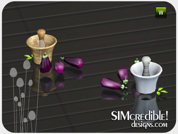 Sims 3 — Avalon Mortar and Pestle by SIMcredible! — by SIMcredibledesigns.com available at TSR