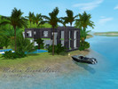 Sims 3 — No-CC Modern Beach House by MCRmyAngels2 — Here is another sim house for you! This time for sims 3! This new