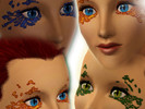 Sims 3 — Dragon Mask with Dragon Eyes v2 by lollylopmr — Here is a new version of the face scales with the dragon like
