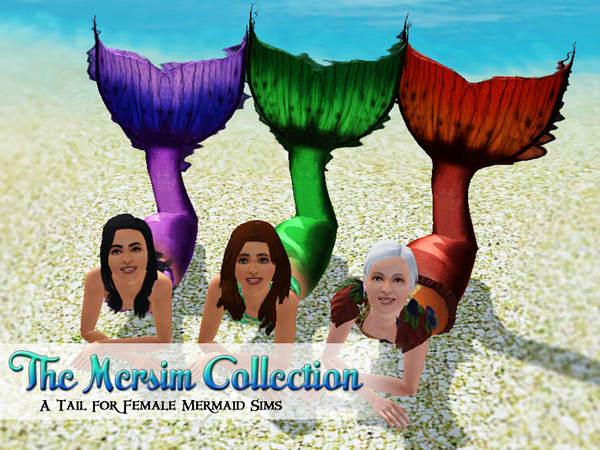 Sims 3 — The Mersim Collection Female Tail 2 [SEE CREATOR NOTES] by medalgold2 — Freshen up your mersims' looks with The
