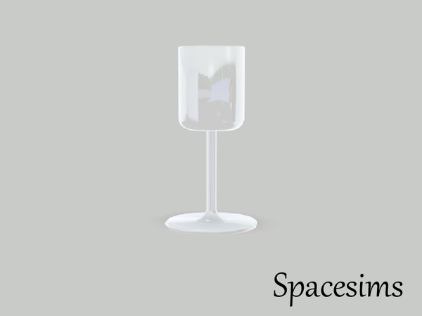 Sims 3 — Cremona dining room - Glass by spacesims — An empty, shiny glass, made as a decoration for any room!