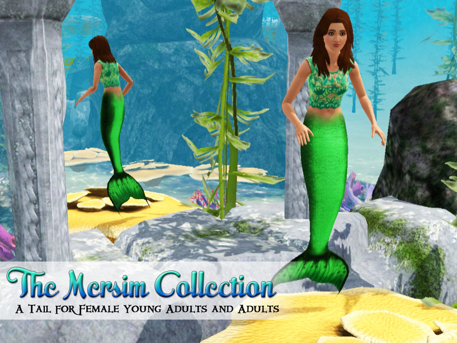The Sims Resource - The Mersim Collection - AF Tail 2 [SEE CREATOR NOTES]