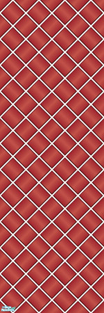 Sims 2 — Studio K Fortyfive - Maroon by StudioKhagerks — Can be found under Tile and can be purchased for 3 simoleons.