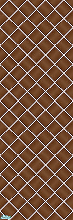 Sims 2 — Studio K Fortyfive - Chocolate by StudioKhagerks — Can be found under Tile and can be purchased for 3 simoleons.