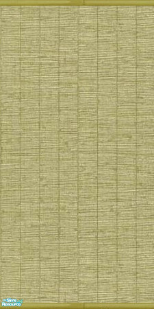 Sims 2 — Bamboo Straw Green by Henwen — Bamboo wall for your vacation hot spots.