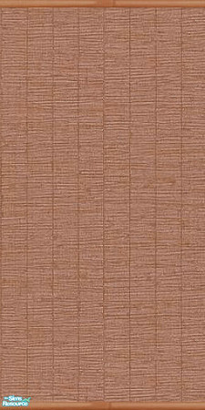 Sims 2 — Bamboo Straw dark by Henwen — Bamboo wall for your vacation hot spots.