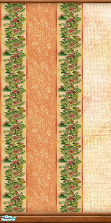 Sims 2 — DELICIOUS PEACH -aowdp05 by perelinka — Autumn Orchard - Delicious Peach: wallpaper 05 /vertical/