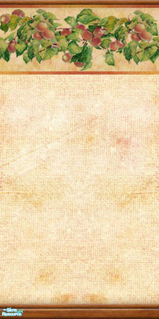 Sims 2 — DELICIOUS PEACH -aowdp03 by perelinka — Autumn Orchard - Delicious Peach: wallpaper 03 /top light/
