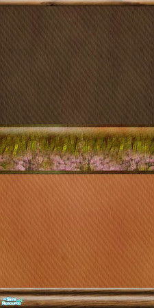 Sims 2 — Indian Summer 07 by perelinka — brown+orange wallpaper