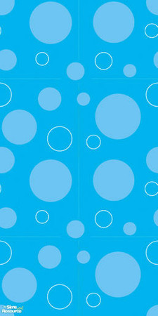 Sims 2 — Blue Bubbles by ad27 — Blue Bubbles look great in every kid\'s room, boy or girl!!
