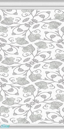 Sims 2 — Delicate Wallpaper 3 by iZazu — Delicate Wallpaper and Carpet Set includes 5 walls and 3 carpets. All TSRAA.