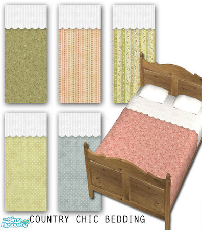 Sims 2 — Country Chic Bedding by agaliha5 — requires no mesh or ep. enjoy :)
