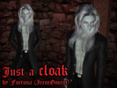 Sims 3 — Just a cloak by IreneGouret — I decided to take the cloak from my previous elegant suits and put it on a naked
