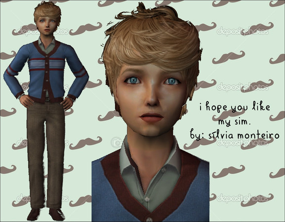 Sims 2 — Christopher by SlviaMonteiro — 