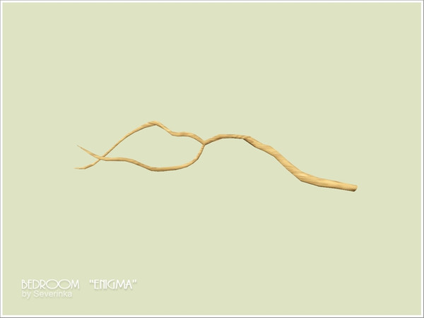 Sims 3 — Enigma Branch Decorative by Severinka_ — Bedroom in a modern style of the 20 items of furniture and decor.