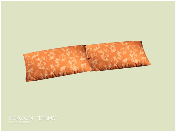 Sims 3 — Enigma Bed pillows by Severinka_ — Bedroom in a modern style of the 20 items of furniture and decor. Dual
