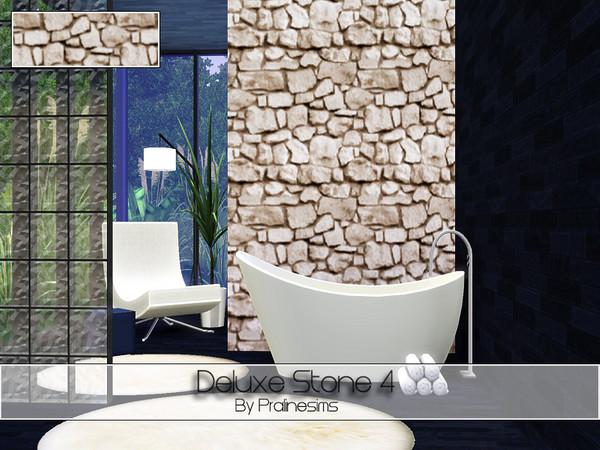 Sims 3 — Deluxe Stone 4 by Pralinesims — By Pralinesims: Rock/Stone Category