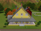 Sims 3 — New England Farmhouse by Sir_Thopas — This charming New England colonial home sits on a spacious farm and comes