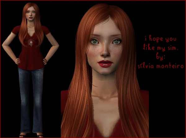 Sims 2 — Olivia by SlviaMonteiro — 