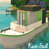 Sims 3 — Kiwi Sail by laurcalling2 — A gorgeous houseboat for your Sims to create new memories. Kiwi Sail is designed to