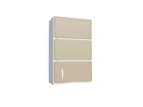 Sims 3 — White Cream Slim Left Cabinet by Flovv — The perfect cabinet for a modern teen room.