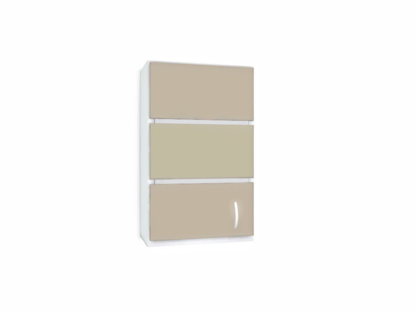 Sims 3 — White Cream Slim Right Cabinet by Flovv — The perfect cabinet for a modern teen room.