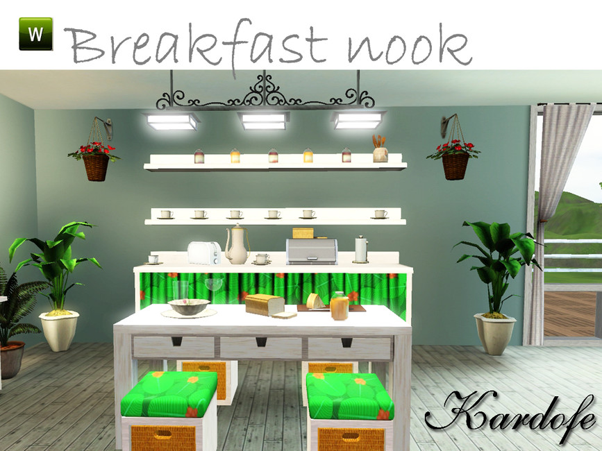 The Sims Resource kar Breakfast nook