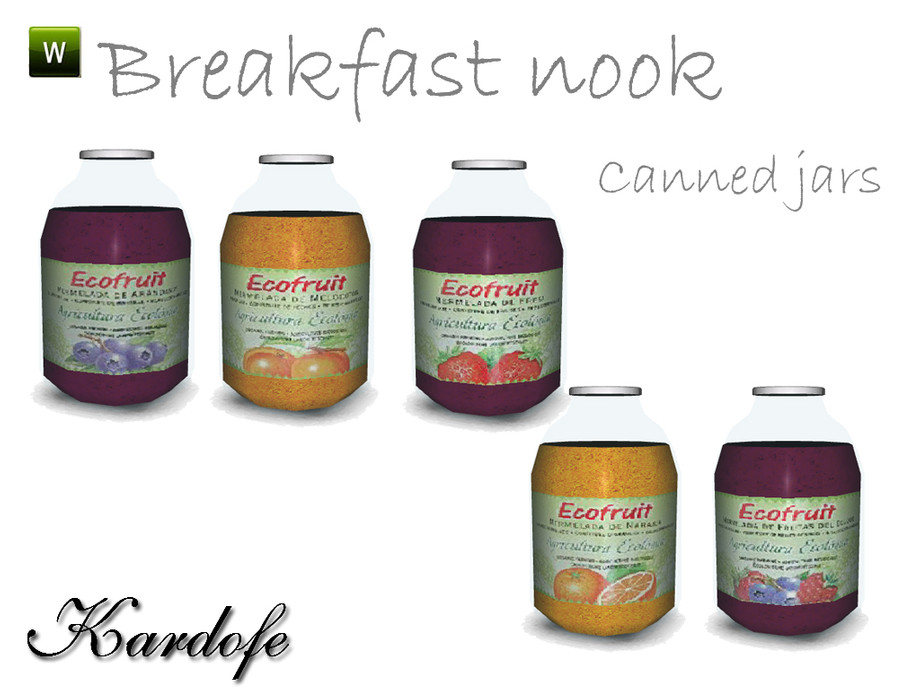 The Sims Resource kar_Canned jars