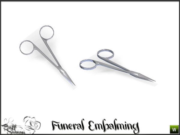 Sims 3 — Funeral Embalming Scissors by BuffSumm — Part of the *Funeral Embalmingroom* Created by BuffSumm @ TSR
