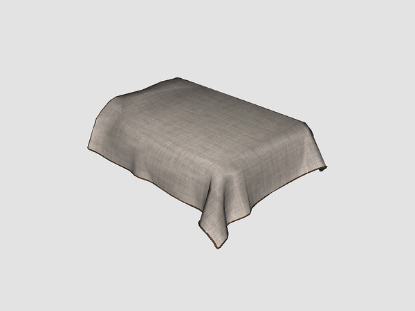 Sims 3 — Ung999 - Blanket 07 for Double Bed by ung999 — Ung999 - Blanket 07 for Double Bed @ TSR