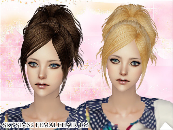 Sims 2 — Skysims hair 132  Mesh by Skysims — 