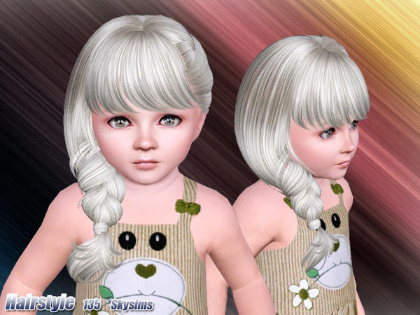 Sims 3 — Skysims Hair toddler 135 by Skysims — Female hairstyle for toddlers.