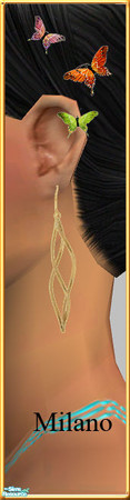 Sims 2 — Earring collection 3 - #369457 Recolor by milanokat — 