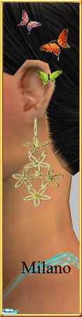 Sims 2 — Earring collection 3 - #369457 Recolor by milanokat — 