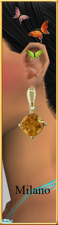 Sims 2 — Earring collection 3 - #369457 Recolor by milanokat — 