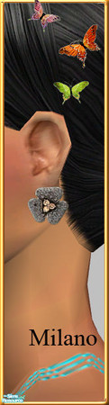 Sims 2 — Earring collection 2 - #369457 Recolor by milanokat — 