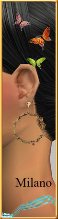 Sims 2 — Earring collection 2 - #369457 Recolor by milanokat — 