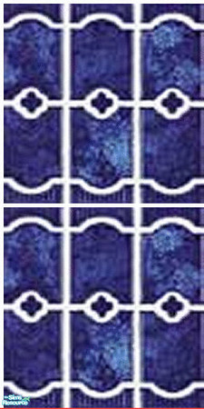 Sims 2 — Pool Wall Tile 26 by Raveena — Seasons expansion is required to change the walls and floors in swimming pools.