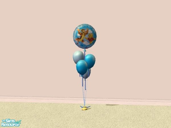 Sims 2 — New Baby Balloons - Winnie the Pooh Boy by lym — Part of my new baby balloons collection.