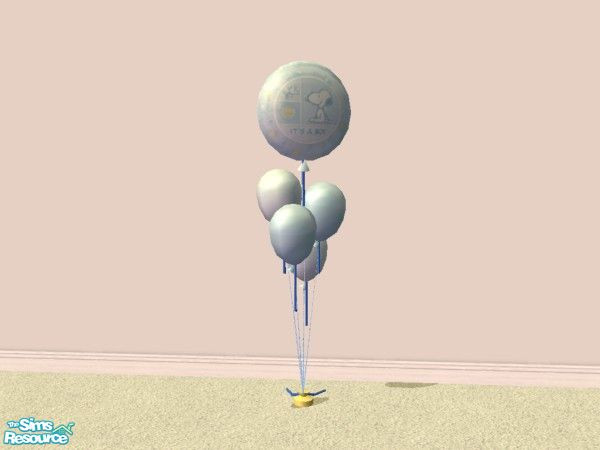 Sims 2 — New Baby Balloons - Peanuts Boy by lym — Part of my new baby balloons collection.