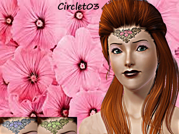 Sims 3 — Circlet03_T.D. by Sylvanes2 — A new circlet for the sims3 after this 1 will I upload a 4th but I aint sure there
