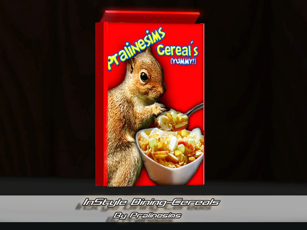 Sims 3 — InStyle Dining-Cereals by Pralinesims — By Pralinesims